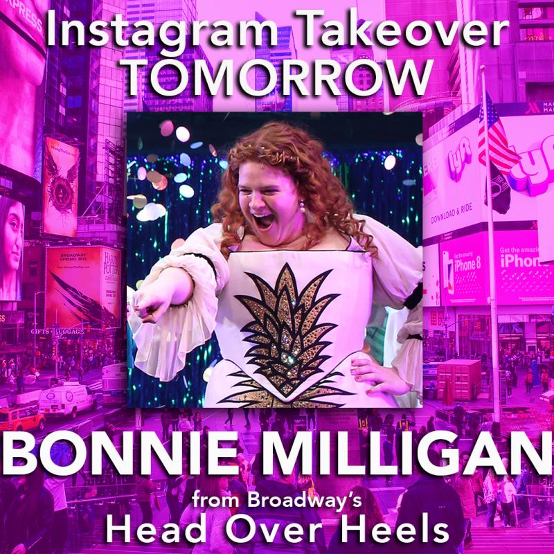 HEAD OVER HEELS' Bonnie Milligan Will Take Over Instagram Tomorrow! Image