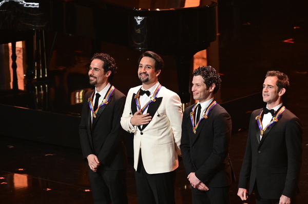 Photo Flash: See the HAMILTON Cast, Kristin Chenoweth, Adam Lambert and More at the Kennedy Center Honors Image