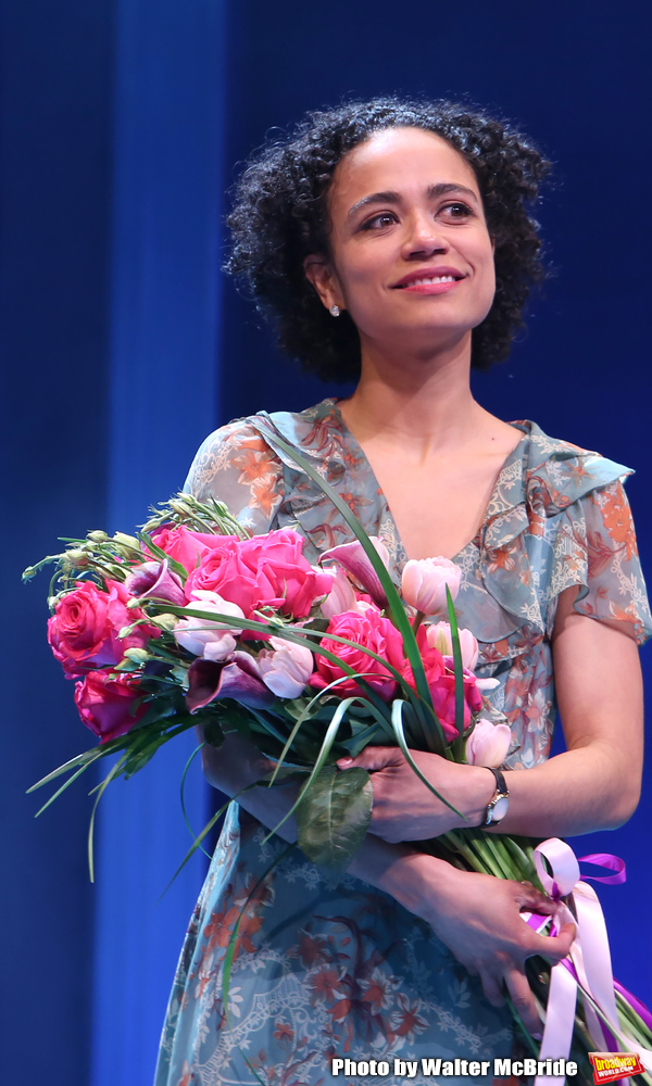 Lauren Ridloff during the Broadway opening night performance Curtain Call for 'Childr Photo