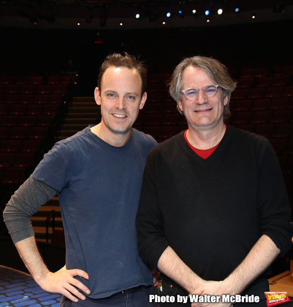 Harry Hadden-Paton and Bartlett Sher during the Broadway Opening Night Actors' Equity Photo