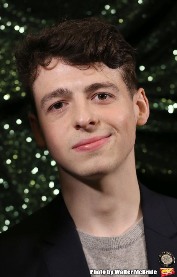 Anthony Boyle attends the 2018 Tony Awards Meet The Nominees Press Junket on May 2, 2 Photo