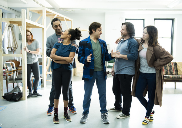 Photo Flash: In Rehearsal with Roundabout's MERRILY WE ROLL ALONG Image