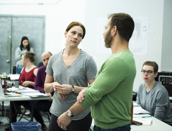 Photo Flash: In Rehearsal with Roundabout's MERRILY WE ROLL ALONG Image