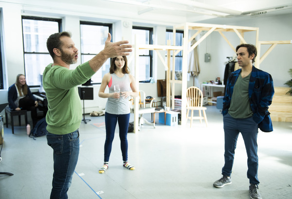 Photo Flash: In Rehearsal with Roundabout's MERRILY WE ROLL ALONG Image