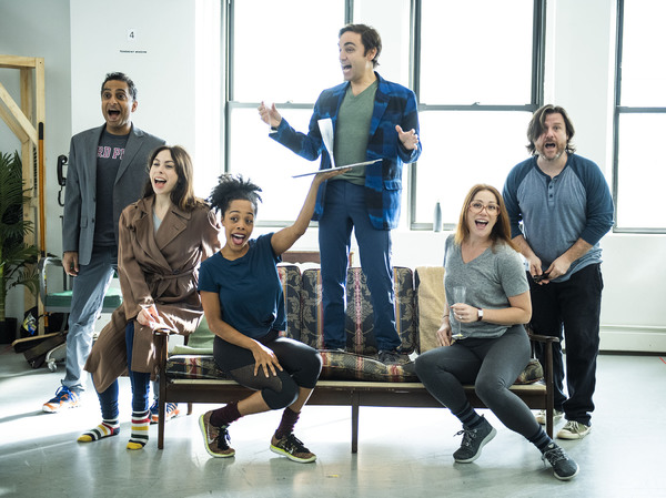 Photo Flash: In Rehearsal with Roundabout's MERRILY WE ROLL ALONG Image