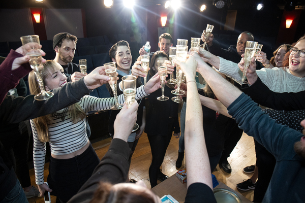 Photo Flash: THE OFFICE; A MUSICAL PARODY Celebrates 100 Performances Off-Broadway Image