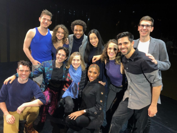 Photo Flash: Wendy Whelan and William Ivey Long Visit THE GIRL WITH THE ALKALINE EYES 