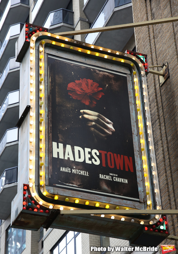 UP ON THE MARQUEE: HADESTOWN Arrives At The Walter Kerr Theatre! Image