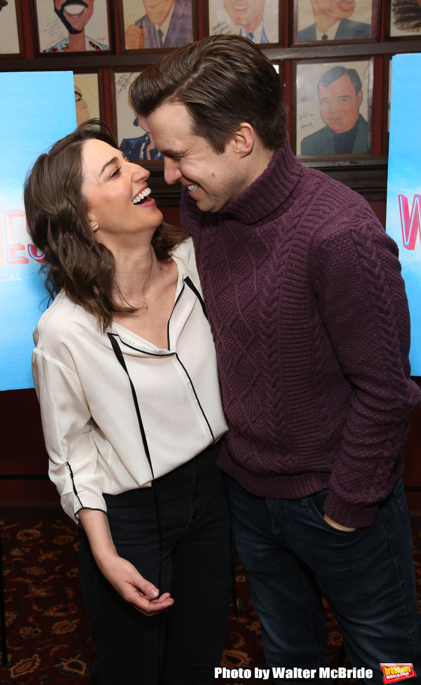Photo Coverage: Sara Bareilles And Gavin Creel Meet The Press Before Their Shift In WAITRESS Image