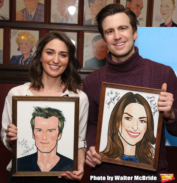 Photo Coverage: Sara Bareilles And Gavin Creel Meet The Press Before Their Shift In WAITRESS Image
