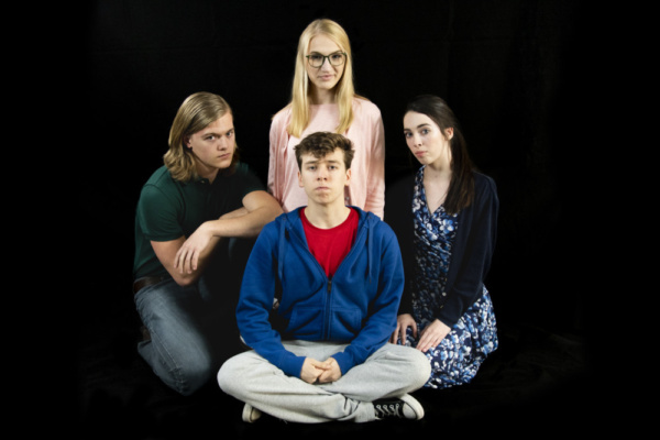 Logan Beutel as Mr. Ed Boone, Fallon Goldsmith as Siobhan, Dylan Weand as Christopher Photo