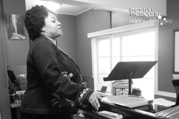 Photo Flash: In Rehearsal With The HAPPY Cast Of (mostly)musicals SongsforaHAPPYnewyear 5! Image