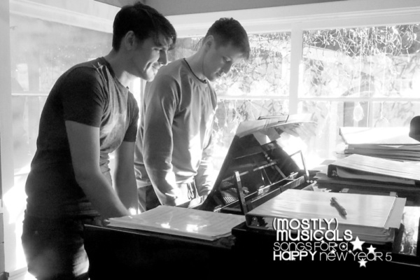 Photo Flash: In Rehearsal With The HAPPY Cast Of (mostly)musicals SongsforaHAPPYnewyear 5! Image
