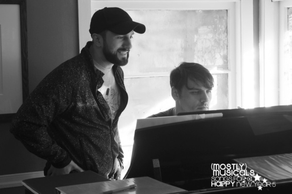 Photo Flash: In Rehearsal With The HAPPY Cast Of (mostly)musicals SongsforaHAPPYnewyear 5! Image