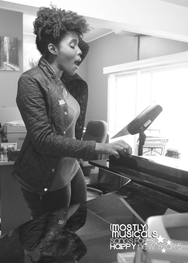 Photo Flash: In Rehearsal With The HAPPY Cast Of (mostly)musicals SongsforaHAPPYnewyear 5! Image