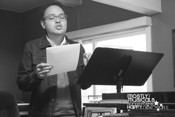 Photo Flash: In Rehearsal With The HAPPY Cast Of (mostly)musicals SongsforaHAPPYnewyear 5! Image