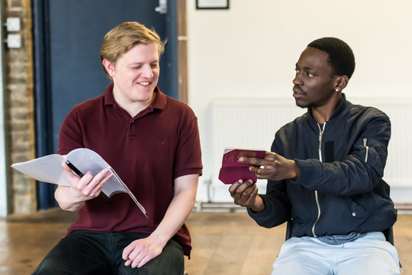 Photo Flash: Inside Rehearsal For STOP AND SEARCH Image