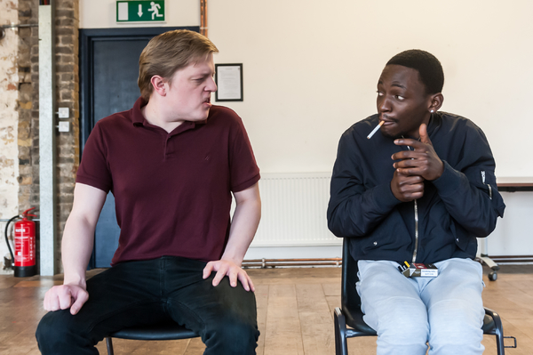 Photo Flash: Inside Rehearsal For STOP AND SEARCH Image