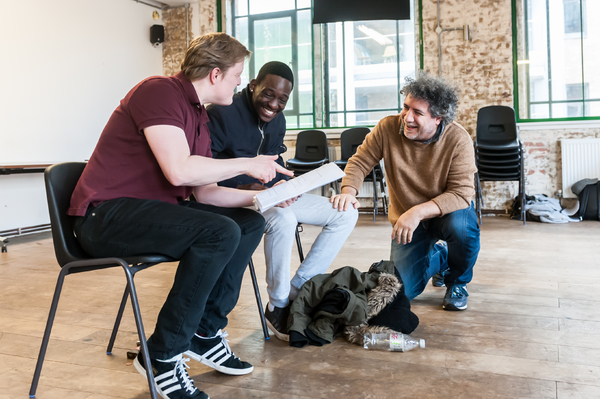 Photo Flash: Inside Rehearsal For STOP AND SEARCH 