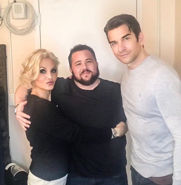 Photo Flash: Chaz Bono Visits the Cast of PRETTY WOMAN Image