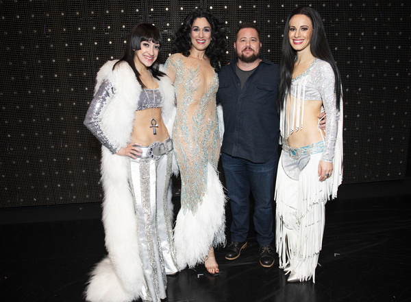Photo Flash: Chaz Bono Gets Groovy Visiting THE CHER SHOW Image