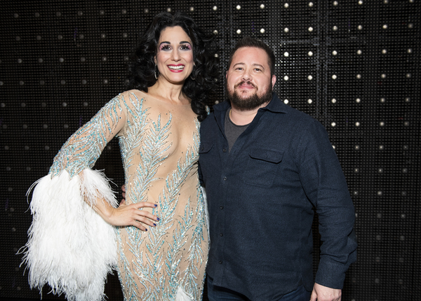 Photo Flash: Chaz Bono Gets Groovy Visiting THE CHER SHOW Image