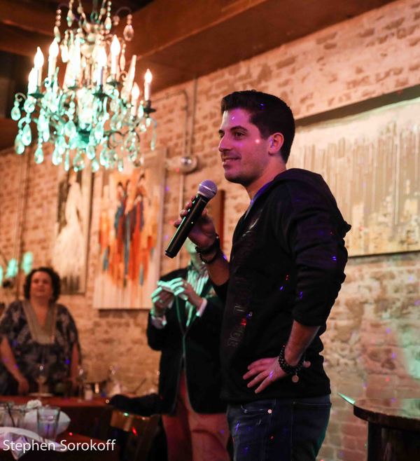 Photo Coverage: Avery Sommers & Anthony Nunziata Join Rob Russell & Michael Masci at Cafe Centro 