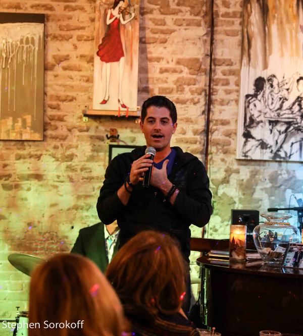 Photo Coverage: Avery Sommers & Anthony Nunziata Join Rob Russell & Michael Masci at Cafe Centro Image