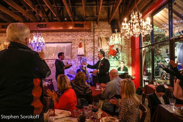 Photo Coverage: Avery Sommers & Anthony Nunziata Join Rob Russell & Michael Masci at Cafe Centro Image
