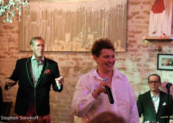 Photo Coverage: Avery Sommers & Anthony Nunziata Join Rob Russell & Michael Masci at Cafe Centro 