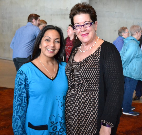 Director Seema Sueko and Artistic Director Molly Smith  Photo