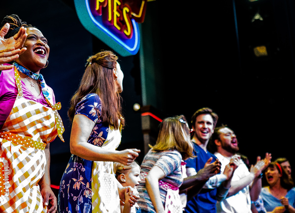 Photo Coverage: Opening Up! Sara Bareilles And Gavin Creel Take Their First Bows at WAITRESS! Image