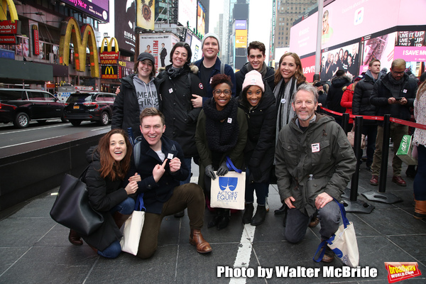 Photo Coverage: Theatrical Unions Show Support For Actors' Equity Development Strike Image