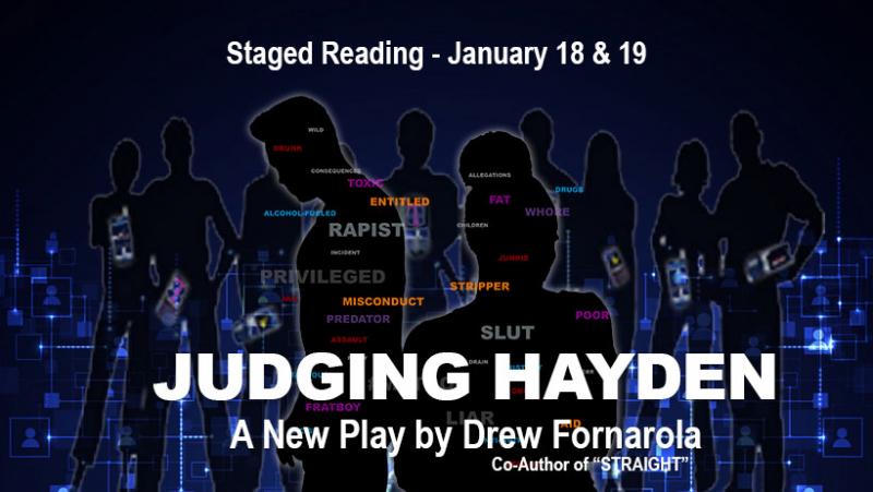 Interview: Utah Rep to Stage Development Reading of NYC Playwright Drew Fornarola's JUDGING HAYDEN, After Producing the Playwright's Regional Premiere of STRAIGHT 