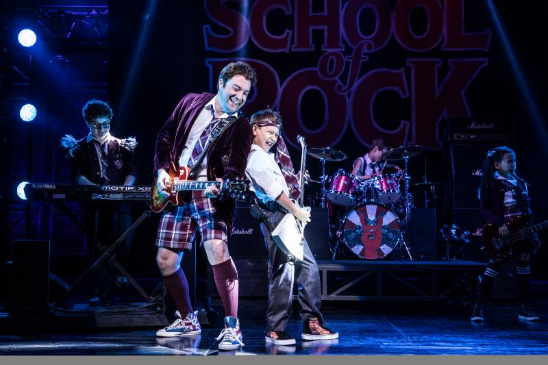 Review: SCHOOL OF ROCK THE MUSICAL Brings a Rocking Time To  Broadway Grand Rapids, With It's Impressive Young Musicians! Image