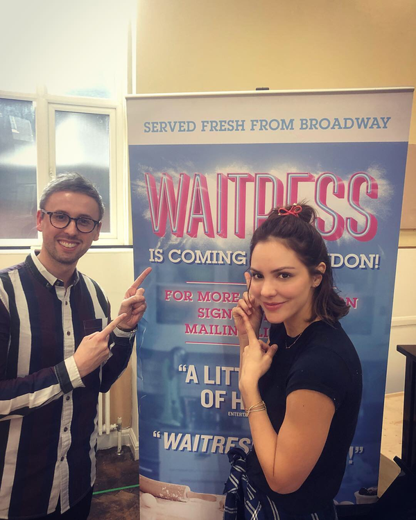 Photo Flash: Inside The Launch of London's WAITRESS Image