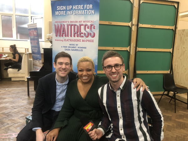 Photo Flash: Inside The Launch of London's WAITRESS Image