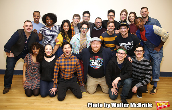 Photo Coverage: They're Ready for Their Upgrade! In Rehearsal with the Cast of BE MORE CHILL Image