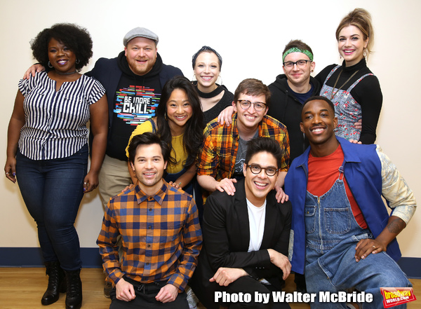 Photo Coverage: They're Ready for Their Upgrade! In Rehearsal with the Cast of BE MORE CHILL Image