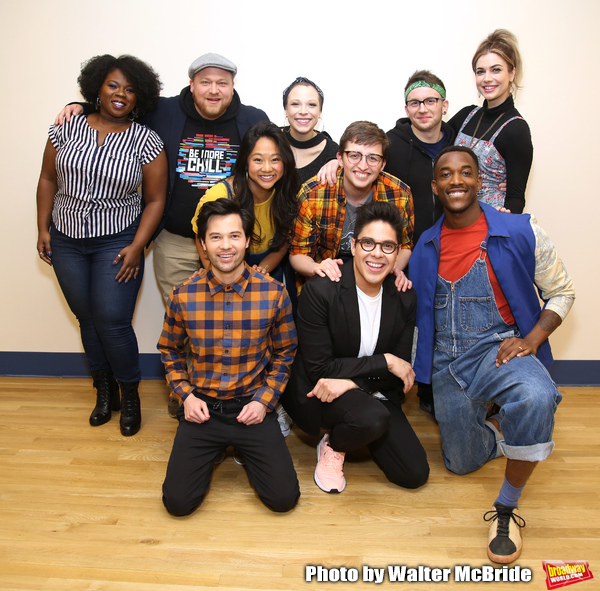 Photo Coverage: They're Ready for Their Upgrade! In Rehearsal with the Cast of BE MORE CHILL Image