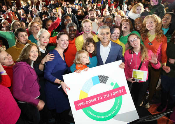 Photo Flash: WELCOME TO THE FOREST Opens In London Image