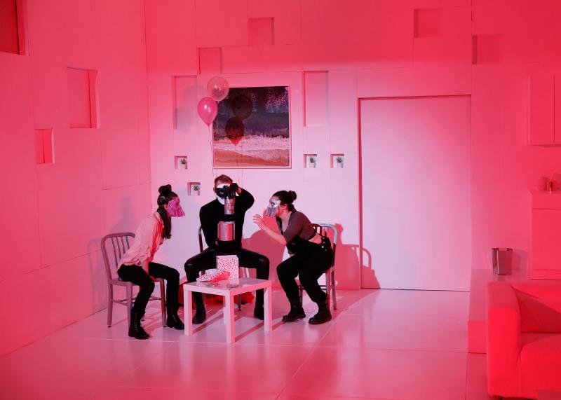 Review: WET's Absurdist Political Thriller B Ticks on Too Long Before Exploding Image