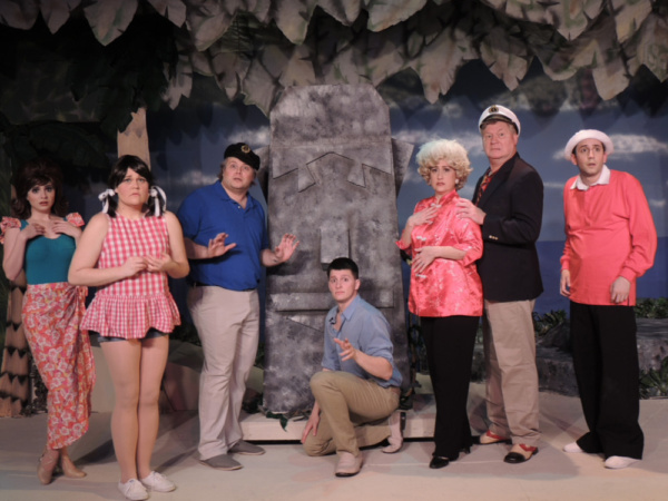 Castaways Face Down the Boca Grande - Alexis Krey as Ginger, Megan E. West as Mary An Photo