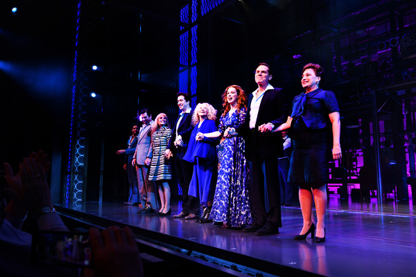 Photo Flash: Carole King Surprises the Cast of BEAUTIFUL With a Performance and Curtain Call Image