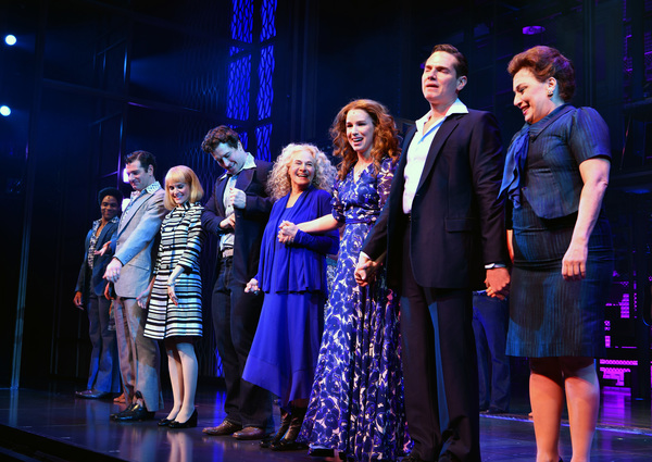 Photo Flash: Carole King Surprises the Cast of BEAUTIFUL With a Performance and Curtain Call Image