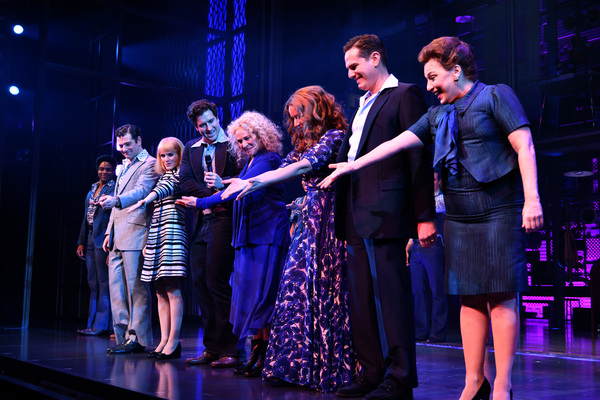 Photo Flash: Carole King Surprises the Cast of BEAUTIFUL With a Performance and Curtain Call Image