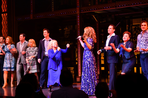 Photo Flash: Carole King Surprises the Cast of BEAUTIFUL With a Performance and Curtain Call Image