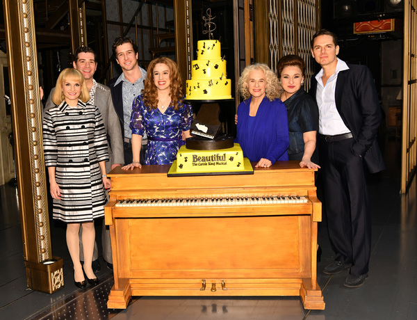 Photo Flash: Carole King Surprises the Cast of BEAUTIFUL With a Performance and Curtain Call Image