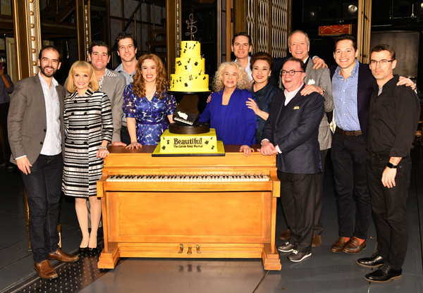 Photo Flash: Carole King Surprises the Cast of BEAUTIFUL With a Performance and Curtain Call Image