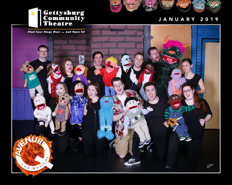 Review: AVENUE Q at Gettysburg Community Theatre Image
